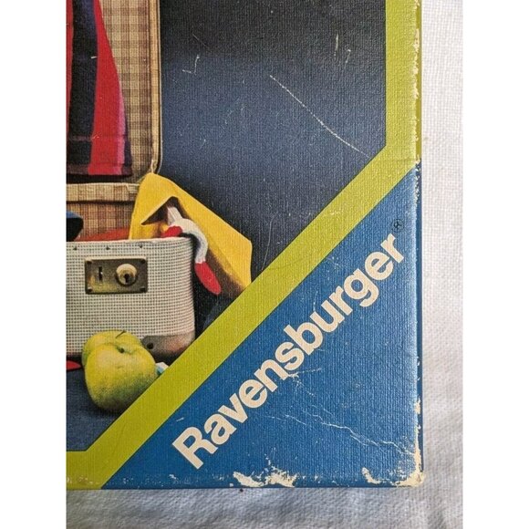 1973 Ravensburg Game Scandinavian Memory Packa Kappsacken Your Suitcase Vtg 70s - Picture 12 of 15